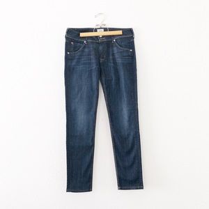Hudson Midrise Collin Skinny Jeans
